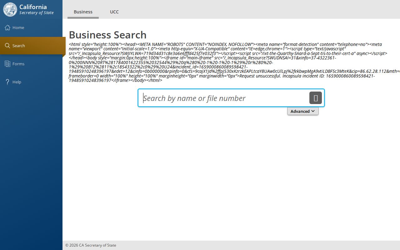 American Canyon people search with California SOS bizfile records